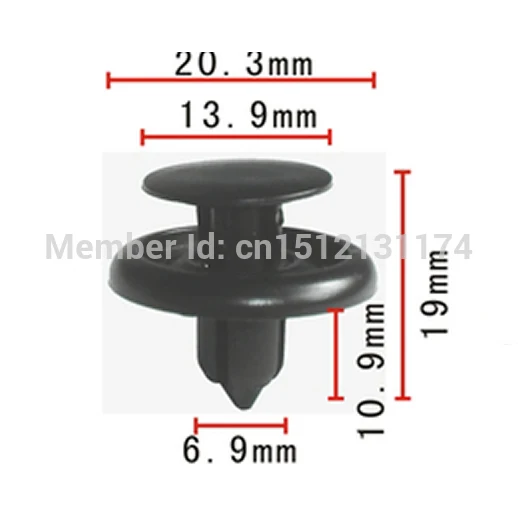 50 Pcs For Lexus For Toyota Hood Bumper Fender Liner Clips Retainer Fastener 90467-07166
50 Pcs For Lexus For Toyota Hood Bumper Fender Liner Clips Retainer Fastener 90467-07166