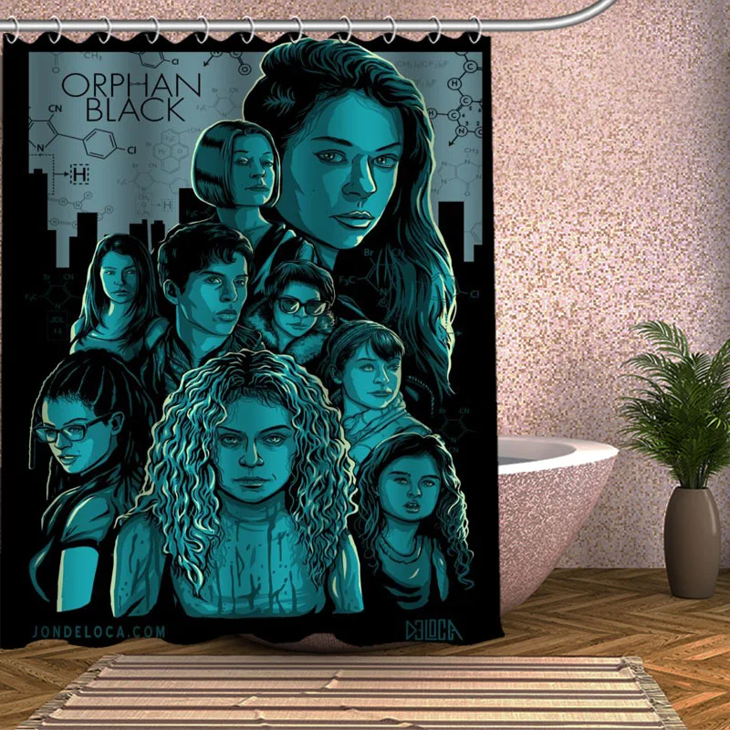Orphan Black Shower Curtain Eco-friendly Modern Fabric polyester Custom Bath Curtains Home Decor Curtains
Orphan Black Shower Curtain Eco-friendly Modern Fabric polyester Custom Bath Curtains Home Decor Curtains