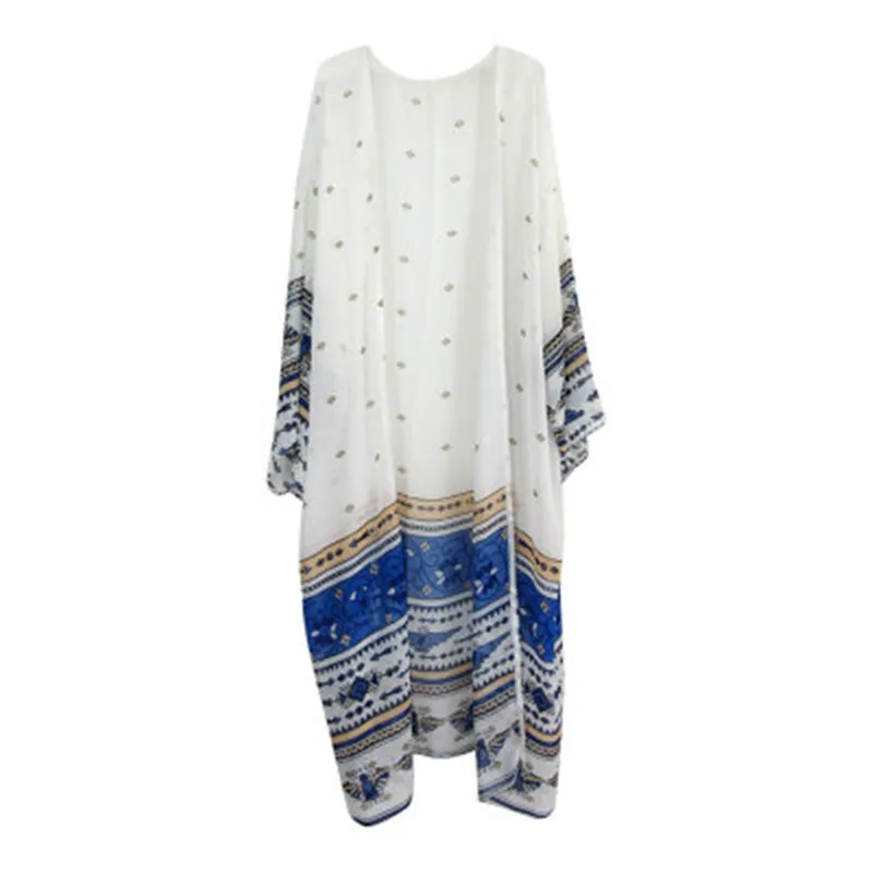 Beach Cover up Floral Romantic Swimwear Ladies Pareo Beach Cape Sun Bath Beach Wear Dress Chiffon Swimwea
Beach Cover up Floral Romantic Swimwear Ladies Pareo Beach Cape Sun Bath Beach Wear Dress Chiffon Swimwea