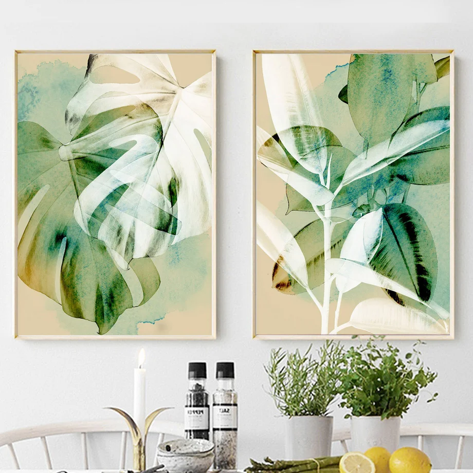 Green Plant Monstera Fresh Leaf Wall Art Canvas Painting Nordic Posters And Prints Modern Wall Pictures For Living Room Decor
Green Plant Monstera Fresh Leaf Wall Art Canvas Painting Nordic Posters And Prints Modern Wall Pictures For Living Room Decor