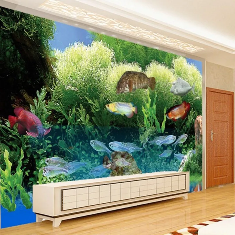 beibehang Large custom wallpapers underwater world three - dimensional tropical fish aquarium living room TV backdrop
beibehang Large custom wallpapers underwater world three - dimensional tropical fish aquarium living room TV backdrop