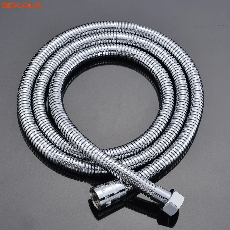BAKALA Plumbing Hoses Shower Hose 1.5m Plumbing Hose Bath Products Bathroom Accessories SUS304 Shower Tubing Hoses free shipping
BAKALA Plumbing Hoses Shower Hose 1.5m Plumbing Hose Bath Products Bathroom Accessories SUS304 Shower Tubing Hoses free shipping
