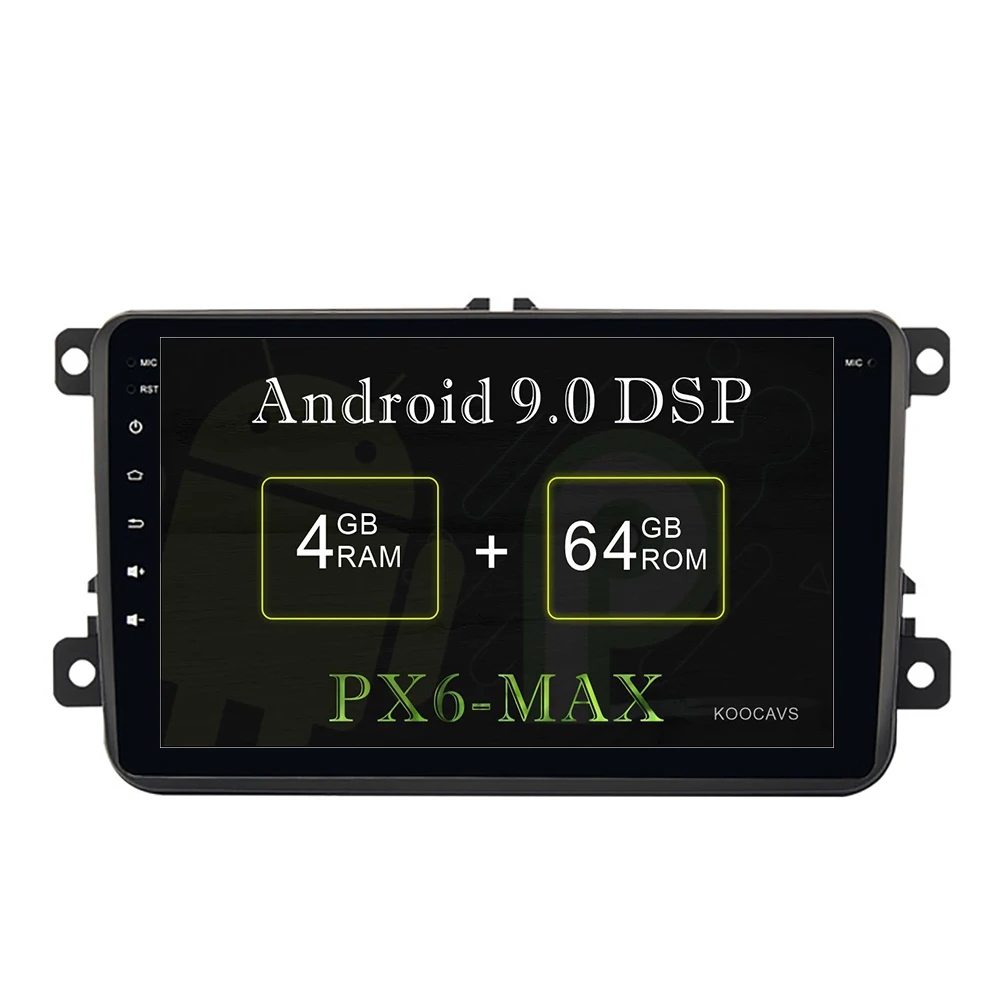 KOOCAVS 8" IPS Android 9.0 Car GPS Radio Player for Golf 5 6 Polo Passat Tiguan EOS with 4GB+64GB Stereo Multimedia Headunit
KOOCAVS 8" IPS Android 9.0 Car GPS Radio Player for Golf 5 6 Polo Passat Tiguan EOS with 4GB+64GB Stereo Multimedia Headunit