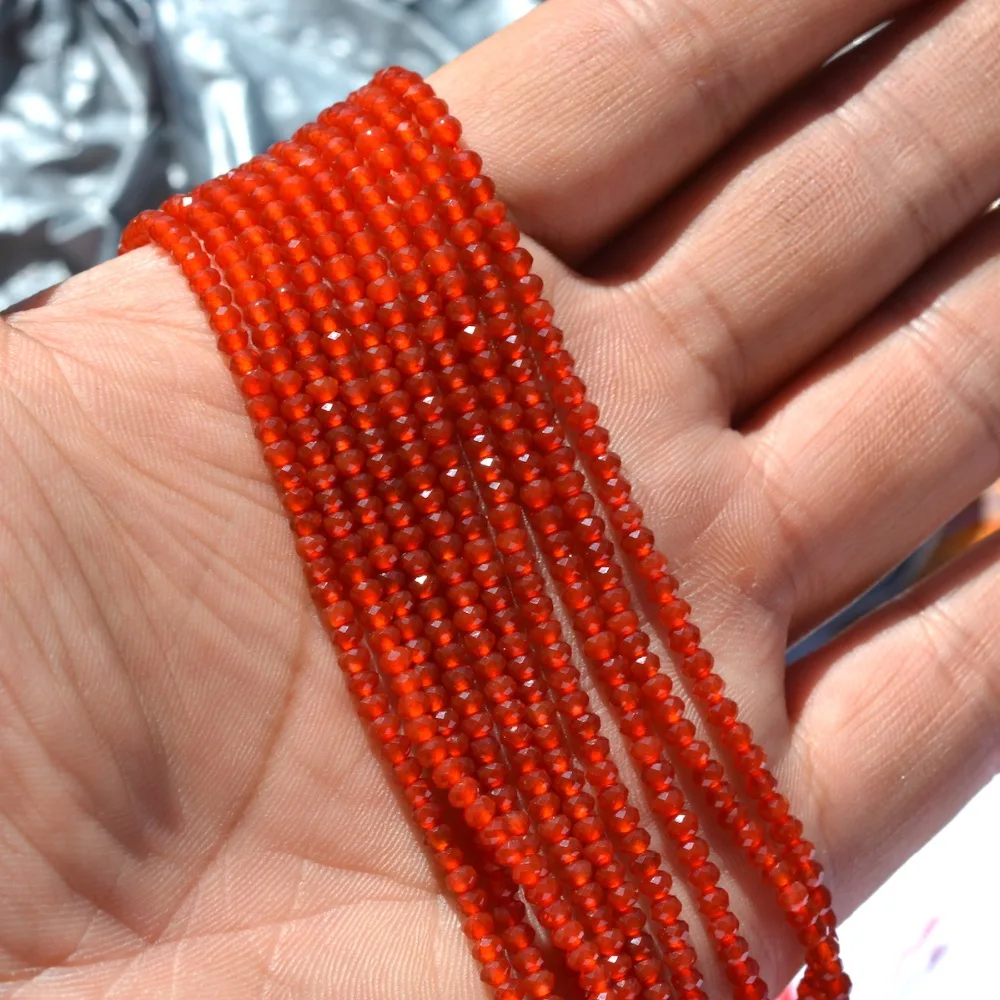 Wholesale Natural Stone Beads 3x2mm Rondelle Red Carnelian Fit DIY Charms Bracelet For Jewelry Making
Wholesale Natural Stone Beads 3x2mm Rondelle Red Carnelian Fit DIY Charms Bracelet For Jewelry Making