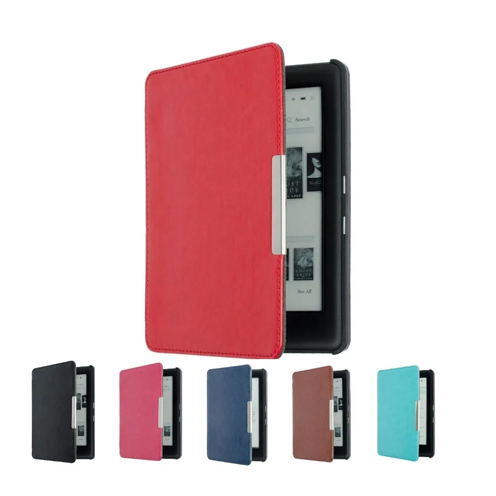 PU Flip Case for Kobo Glo Leather Cover eBook Reader N613 Protective Case with Magnet closure e book case
PU Flip Case for Kobo Glo Leather Cover eBook Reader N613 Protective Case with Magnet closure e book case