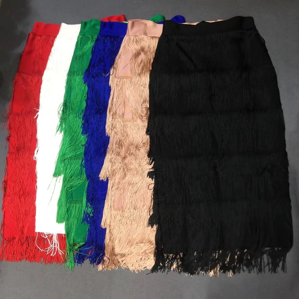 Newest Women 2021 Red White Green Blue Pink Black Solid Fashion Sexy Bandage Skirts Tassel Clubwear Slim Femme Jupe Harajuku
Newest Women 2021 Red White Green Blue Pink Black Solid Fashion Sexy Bandage Skirts Tassel Clubwear Slim Femme Jupe Harajuku