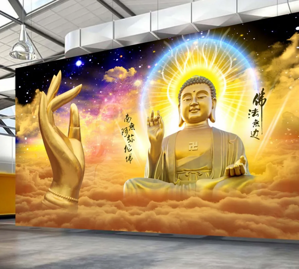 Free Shipping Ultra HD Fo Guang Pu Shining Golden Original Buddha Background Wall Buddhist Temple Decoration 3D Custom Mural
Free Shipping Ultra HD Fo Guang Pu Shining Golden Original Buddha Background Wall Buddhist Temple Decoration 3D Custom Mural
