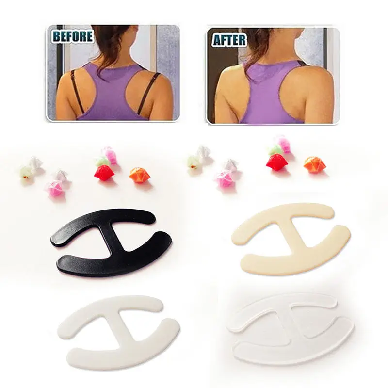 3 шт. женские невидимые бюстгальтеры пуш ап|cleavage control|bra strap beltinvisible bra straps |