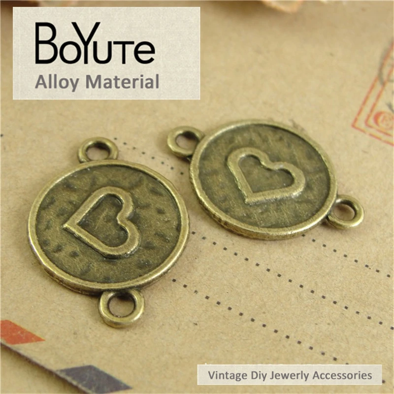 BoYuTe (100 шт./лот) 19*22 мм Античное бронзовое сердце соединители винтажный цинковый сплав соединитель подвески для ювелирных изделий
BoYuTe (100 шт./лот) 19*22 мм Античное бронзовое сердце соединители винтажный цинковый сплав соединитель подвески для ювелирных изделий
