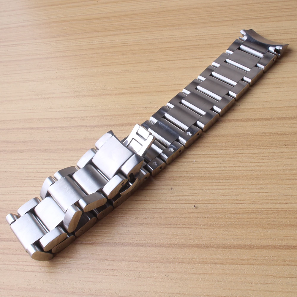Solid Links Curved Ends Watchband special Watches accessories replacement for Gear S3 Frontier GALAXY 22mm silver black straps
Solid Links Curved Ends Watchband special Watches accessories replacement for Gear S3 Frontier GALAXY 22mm silver black straps