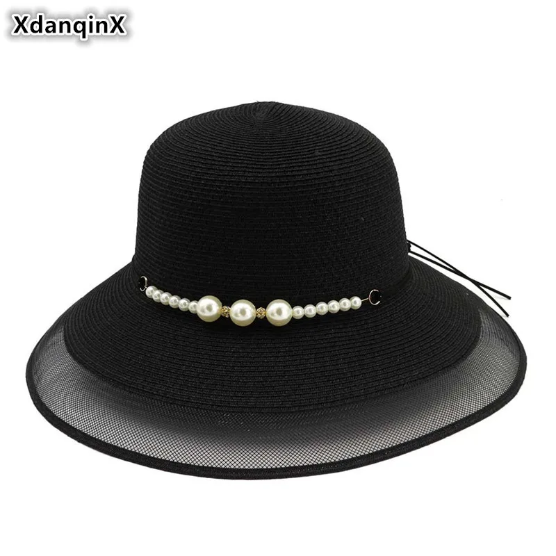 XdanqinX Foldable Adult Women's Sun Hats Lady's Novel Breathable Straw Hat 2019 New Summer Elegant Women Beach Hat Peculiar Cap
XdanqinX Foldable Adult Women's Sun Hats Lady's Novel Breathable Straw Hat 2019 New Summer Elegant Women Beach Hat Peculiar Cap