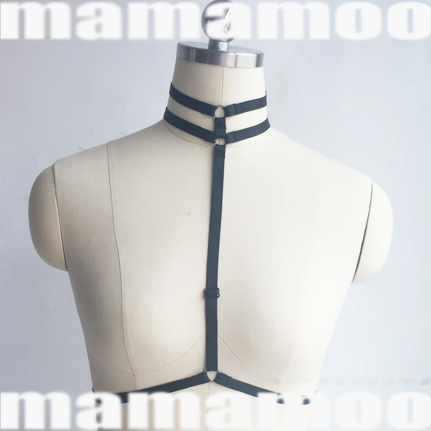New black sexy Goth Lingerie women Elasticb ody Harness cage bra 90's lingerie Bondage Body harness bra belt body harness
New black sexy Goth Lingerie women Elasticb ody Harness cage bra 90's lingerie Bondage Body harness bra belt body harness