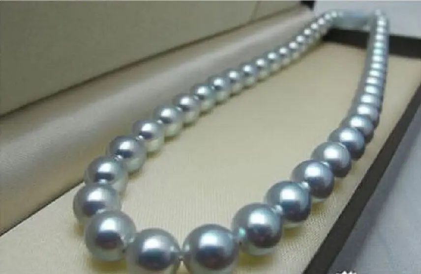 AAA+ natural 11-12mm south sea grey pearl necklace 18" 14KGP yellow golden clasp
AAA+ natural 11-12mm south sea grey pearl necklace 18" 14KGP yellow golden clasp