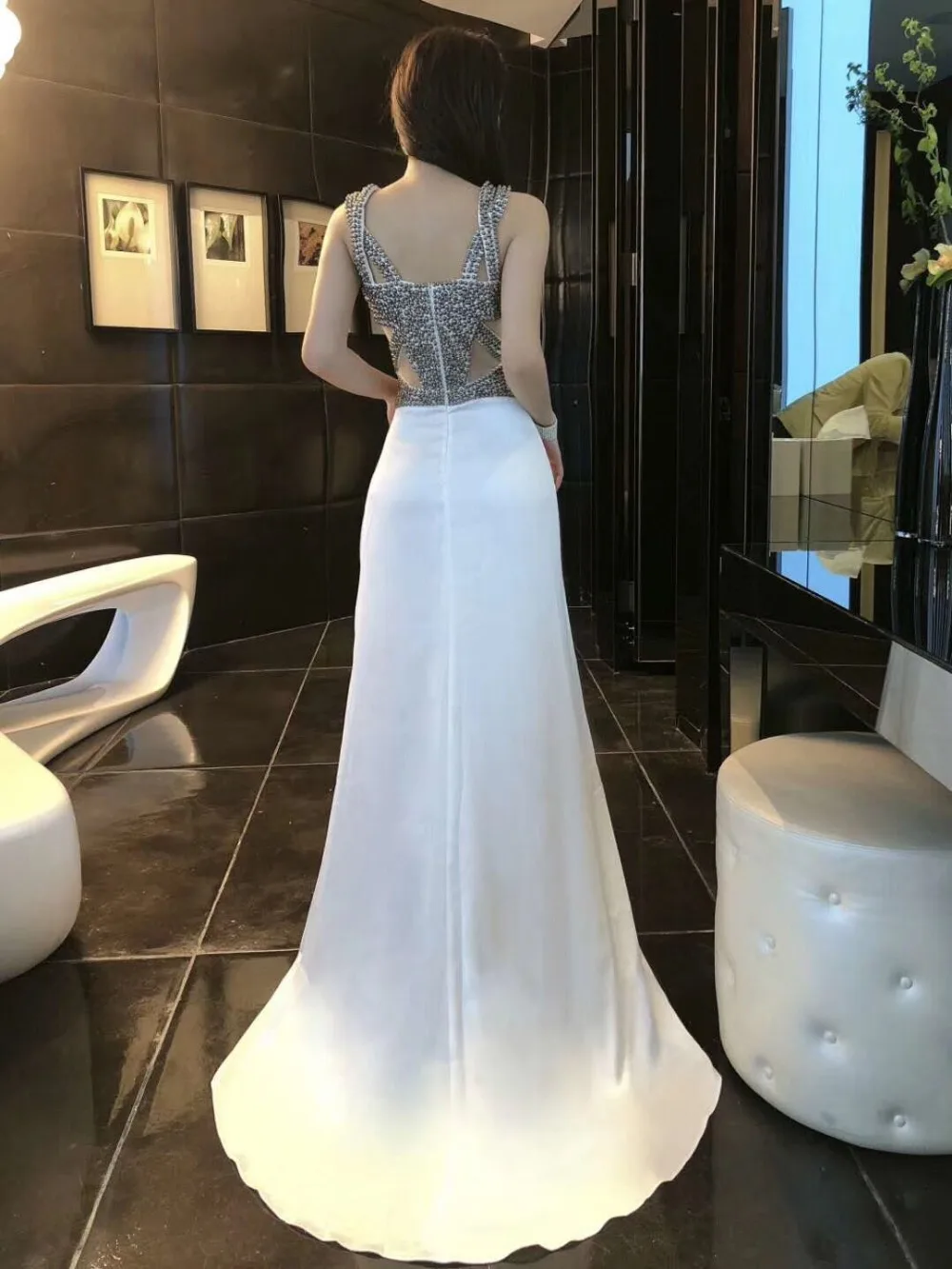 Multi beading v neck sleeveless vestidos Bandage Dress 2019 New Women Bodycon Celebrity evening Party Floor - lenght
Multi beading v neck sleeveless vestidos Bandage Dress 2019 New Women Bodycon Celebrity evening Party Floor - lenght