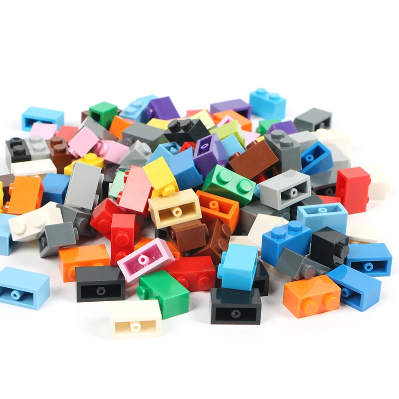 1*2 100g/lot plate Self-Locking Bricks Building blocks DIY Collocation Free creation multicolor
1*2 100g/lot plate Self-Locking Bricks Building blocks DIY Collocation Free creation multicolor