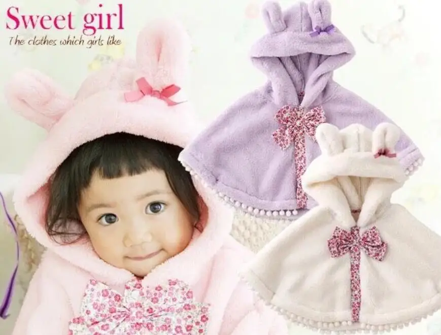 Baby girl bow knot outerwear winter newborn baby girl fleece tassel cloak toddler clothing infant mantle for 0-2T
Baby girl bow knot outerwear winter newborn baby girl fleece tassel cloak toddler clothing infant mantle for 0-2T
