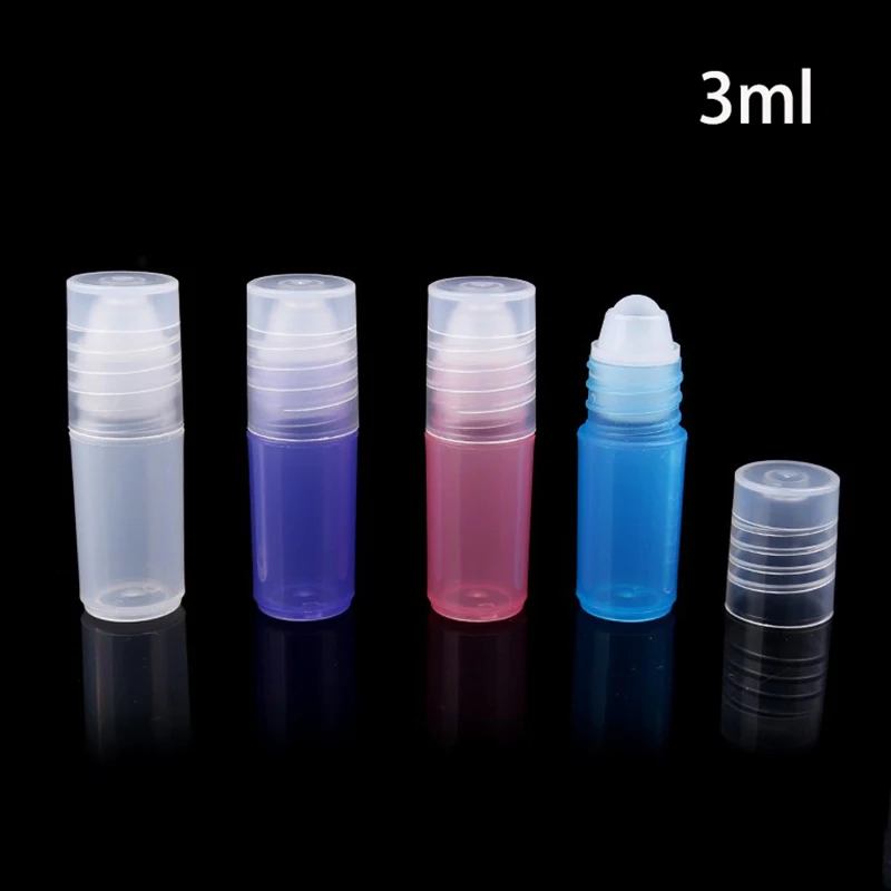 100pcs 3ml Plastic Cosmetic Perfume Roller Bottle Empty Make up Essential Lip Oil Roll on Massage Bottles Free Shipping
100pcs 3ml Plastic Cosmetic Perfume Roller Bottle Empty Make up Essential Lip Oil Roll on Massage Bottles Free Shipping