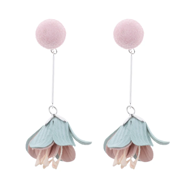 2017 Korean Design Colourful Cloth Fabric Lovely Flower Boucle D'oreille Pendante Trendy Vintage Earrings For Girl's Brinco
2017 Korean Design Colourful Cloth Fabric Lovely Flower Boucle D'oreille Pendante Trendy Vintage Earrings For Girl's Brinco