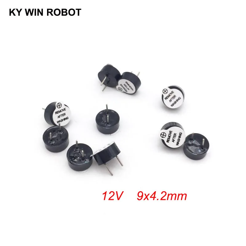 10PCS New Ultra-thin 12V Active Buzzer Alarm AC 9MM*4.2MM 9x4.2MM 0942 MINI Active Piezo Buzzers Fit For Arduino Diy Electro
10PCS New Ultra-thin 12V Active Buzzer Alarm AC 9MM*4.2MM 9x4.2MM 0942 MINI Active Piezo Buzzers Fit For Arduino Diy Electro