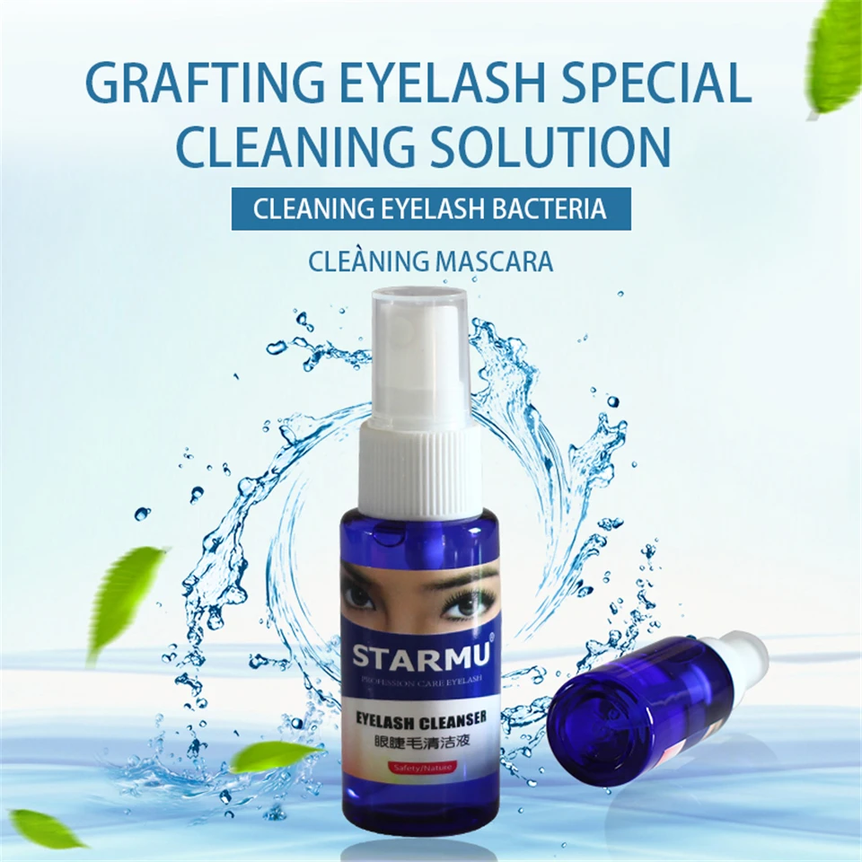 30ml/bottle False Eyelash Extension Clean Liquid Professional Eyelash Cleaner Primer Cleaning Lashes Before Eyelash Grafting
30ml/bottle False Eyelash Extension Clean Liquid Professional Eyelash Cleaner Primer Cleaning Lashes Before Eyelash Grafting