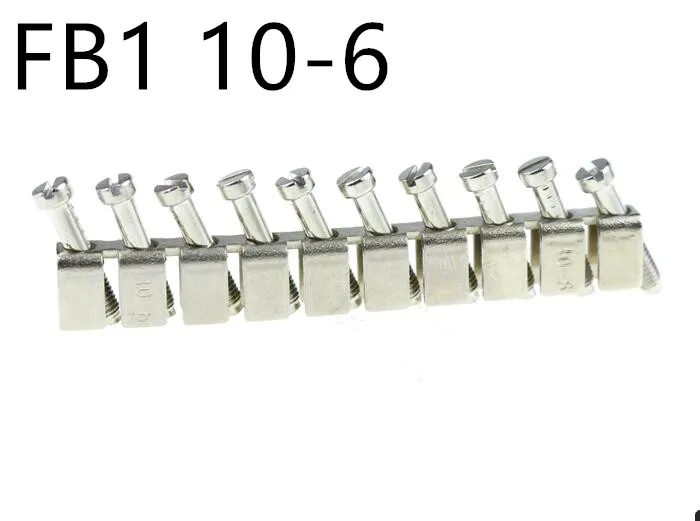 FB1 10-6 center contact, short circuit matchingr Din Rail Terminal Blocks UK-2.5B, UK5N UDK4 UKK5
FB1 10-6 center contact, short circuit matchingr Din Rail Terminal Blocks UK-2.5B, UK5N UDK4 UKK5
