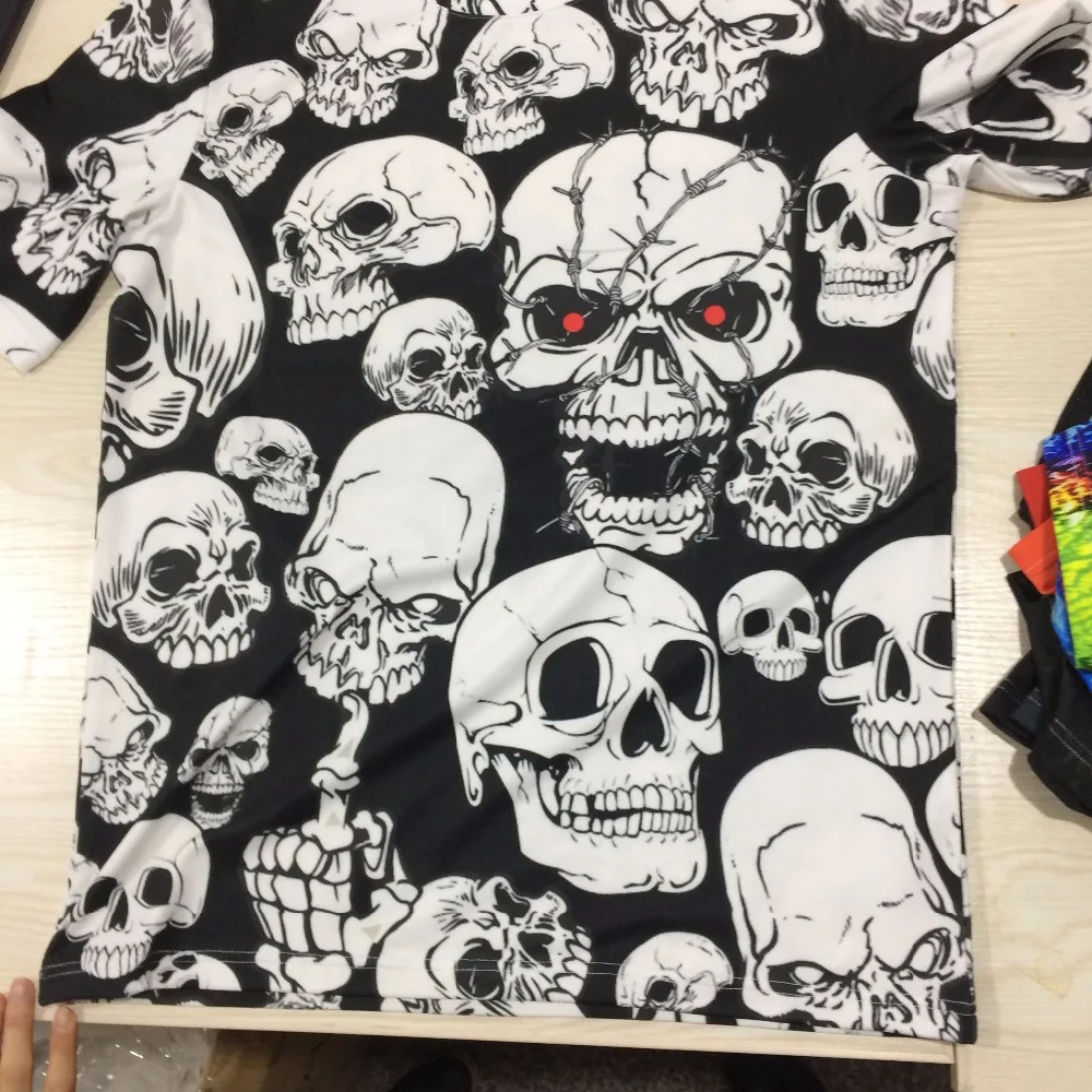 Noisydesigns 3D Skull Printing Man T Shirt Summer Short Sleeved Breathable Punk Style Male T-shirt Streetwear tshirt Ropa Mujer
Noisydesigns 3D Skull Printing Man T Shirt Summer Short Sleeved Breathable Punk Style Male T-shirt Streetwear tshirt Ropa Mujer