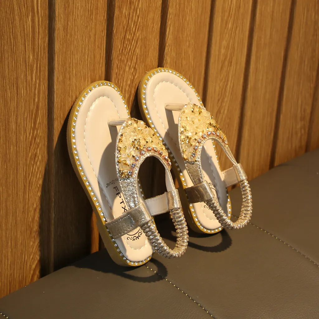 Toddler Kids Baby Girls Crystal Toepost Elastic Band Princess Shoes Sandals KidsGirls Wedding Shoes
Toddler Kids Baby Girls Crystal Toepost Elastic Band Princess Shoes Sandals KidsGirls Wedding Shoes