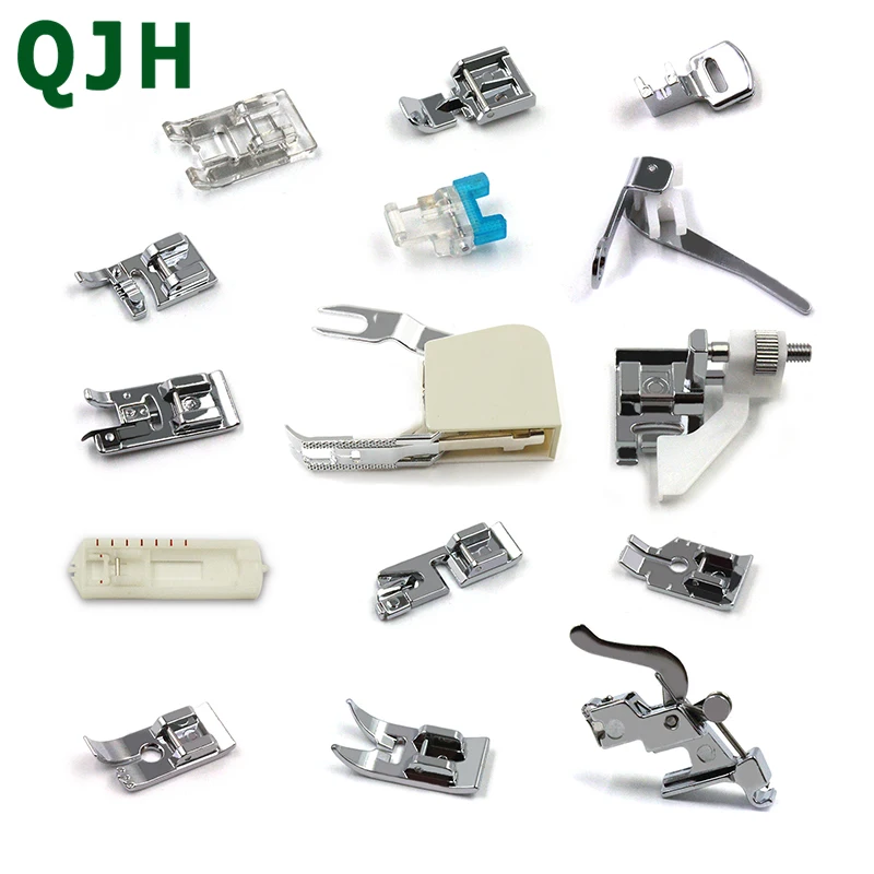Multi-function Stainless Steel 15pcs/set Home Sewing Machine Presser Foot Parts Tools Domestic Sewing Craft Annex Optional Box
Multi-function Stainless Steel 15pcs/set Home Sewing Machine Presser Foot Parts Tools Domestic Sewing Craft Annex Optional Box