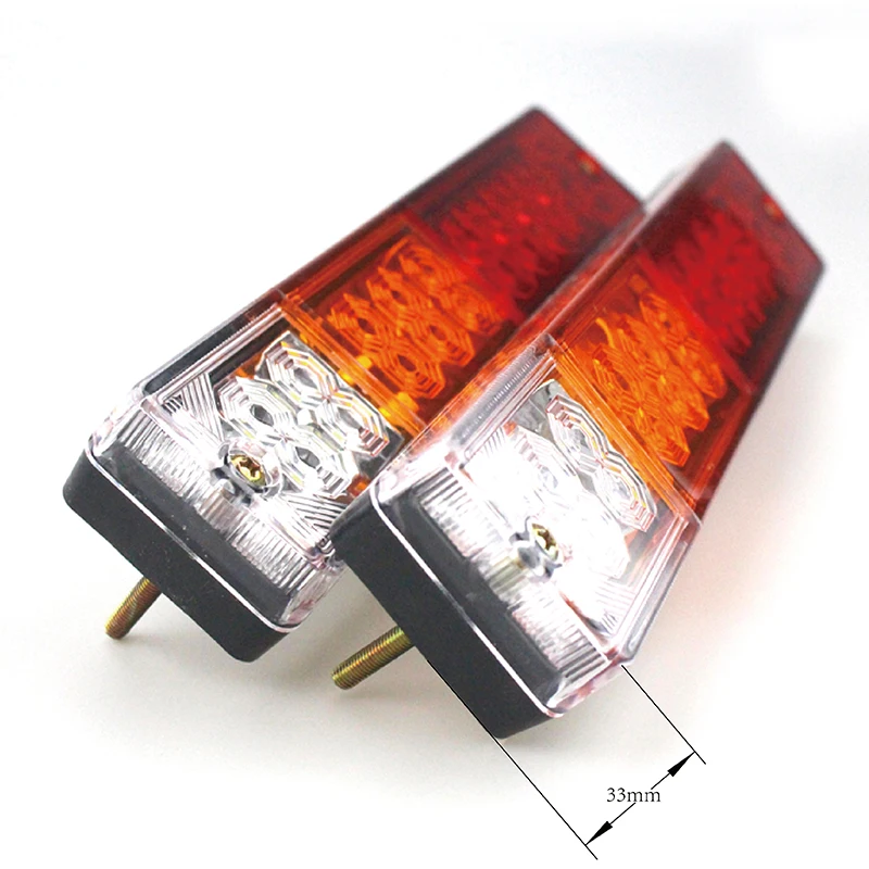 Waterproof Bright 2PCs 20 LED Truck Lorry Trailer Stop Rear Tail Light Warning Turn Light + 1PC License Plate Lamp
Waterproof Bright 2PCs 20 LED Truck Lorry Trailer Stop Rear Tail Light Warning Turn Light + 1PC License Plate Lamp
