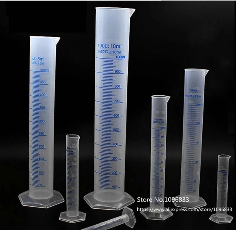 Pack of 10pcs Cylinder for Laboratory Measuring Plastic Cylinder Graduated Plastic Test Tube Blue Line 10ml 25ml 50ml
Pack of 10pcs Cylinder for Laboratory Measuring Plastic Cylinder Graduated Plastic Test Tube Blue Line 10ml 25ml 50ml