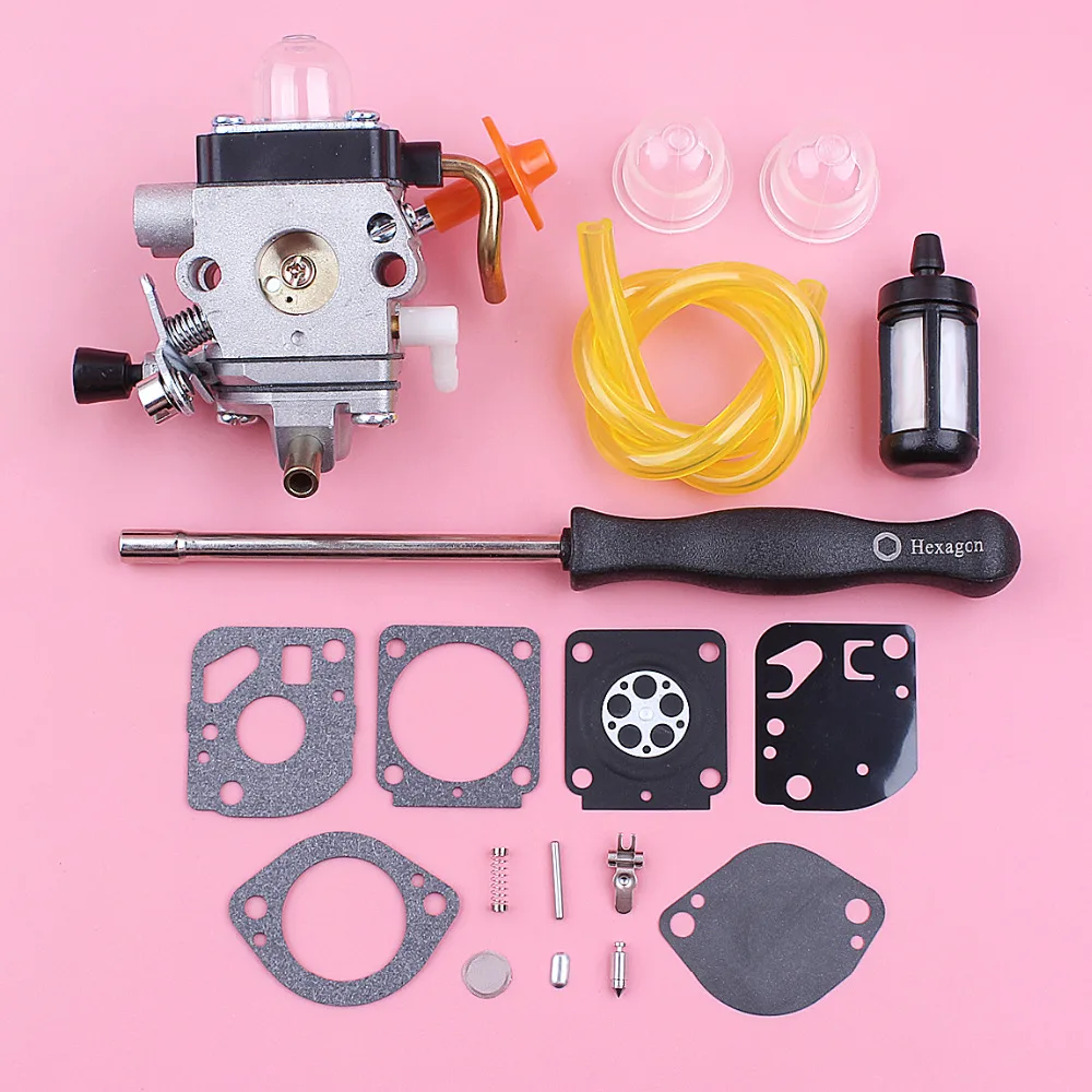 Карбюратор Carb Ремонтный комплект для Stihl FC90 FC95 FS87 FS100 FS110 HL95 HL100 HT100 Регулируемый инструмент триммер Замена Запасная часть
Карбюратор Carb Ремонтный комплект для Stihl FC90 FC95 FS87 FS100 FS110 HL95 HL100 HT100 Регулируемый инструмент триммер Замена Запасная часть