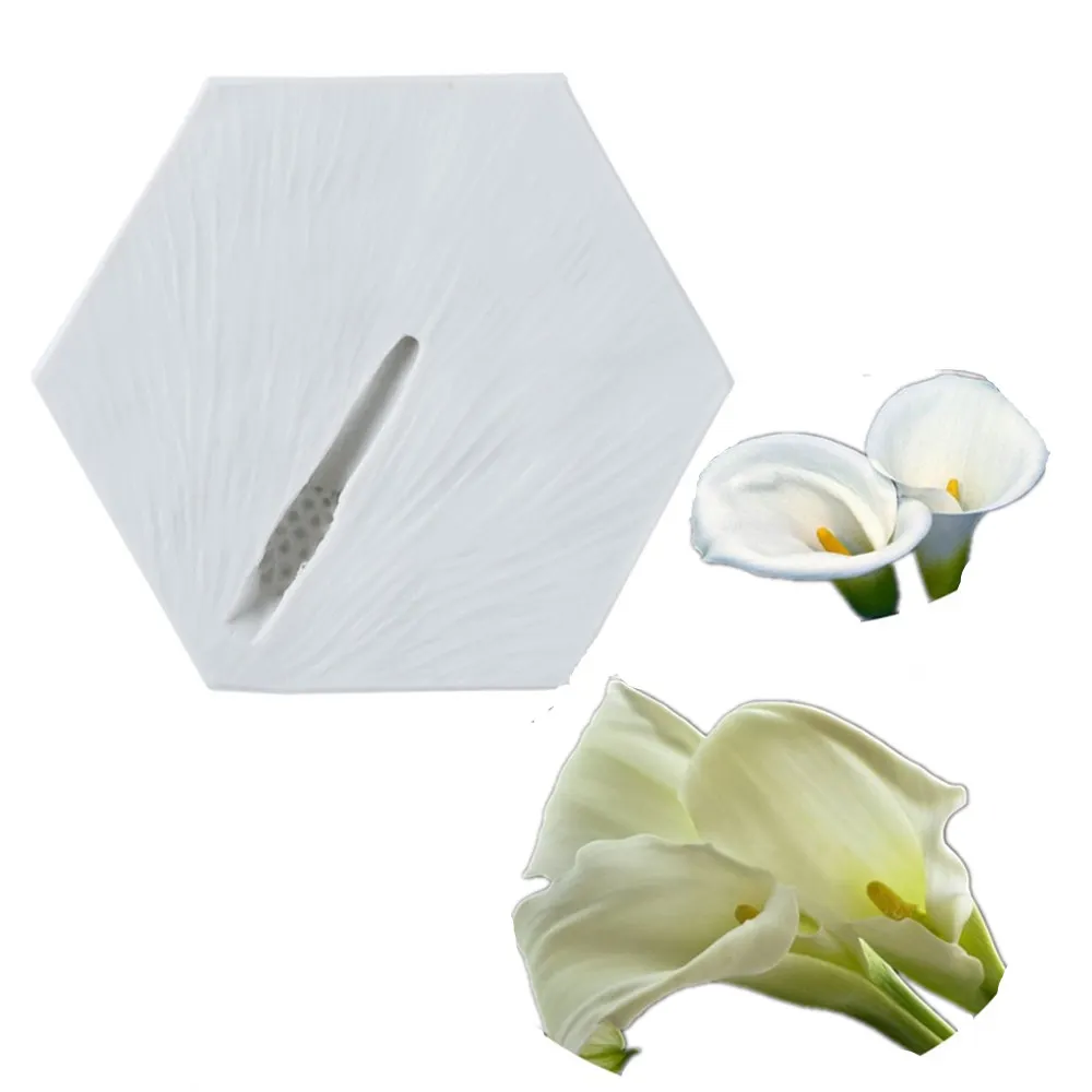 Calla lily Stamen Silicone Mold Fondant Flowers Mould Cake Decorating Tools Chocolate Gumpaste Mold Sugarcraft Clay flower
Calla lily Stamen Silicone Mold Fondant Flowers Mould Cake Decorating Tools Chocolate Gumpaste Mold Sugarcraft Clay flower