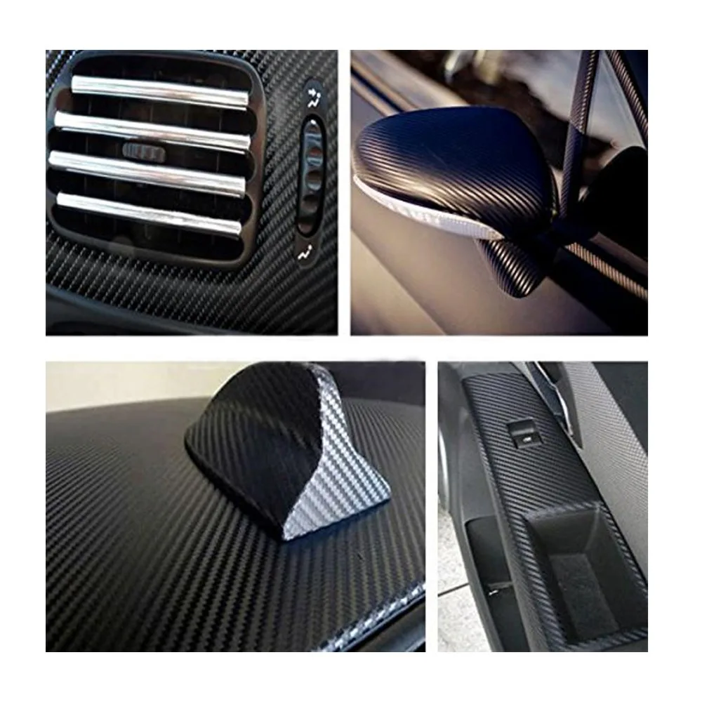3D Carbon Fiber Black Vinyl Wrap Sticker Tint Vinyl Car Sticker Self-adhesive DIY Vinyl Roll(200 x 50cm)
3D Carbon Fiber Black Vinyl Wrap Sticker Tint Vinyl Car Sticker Self-adhesive DIY Vinyl Roll(200 x 50cm)