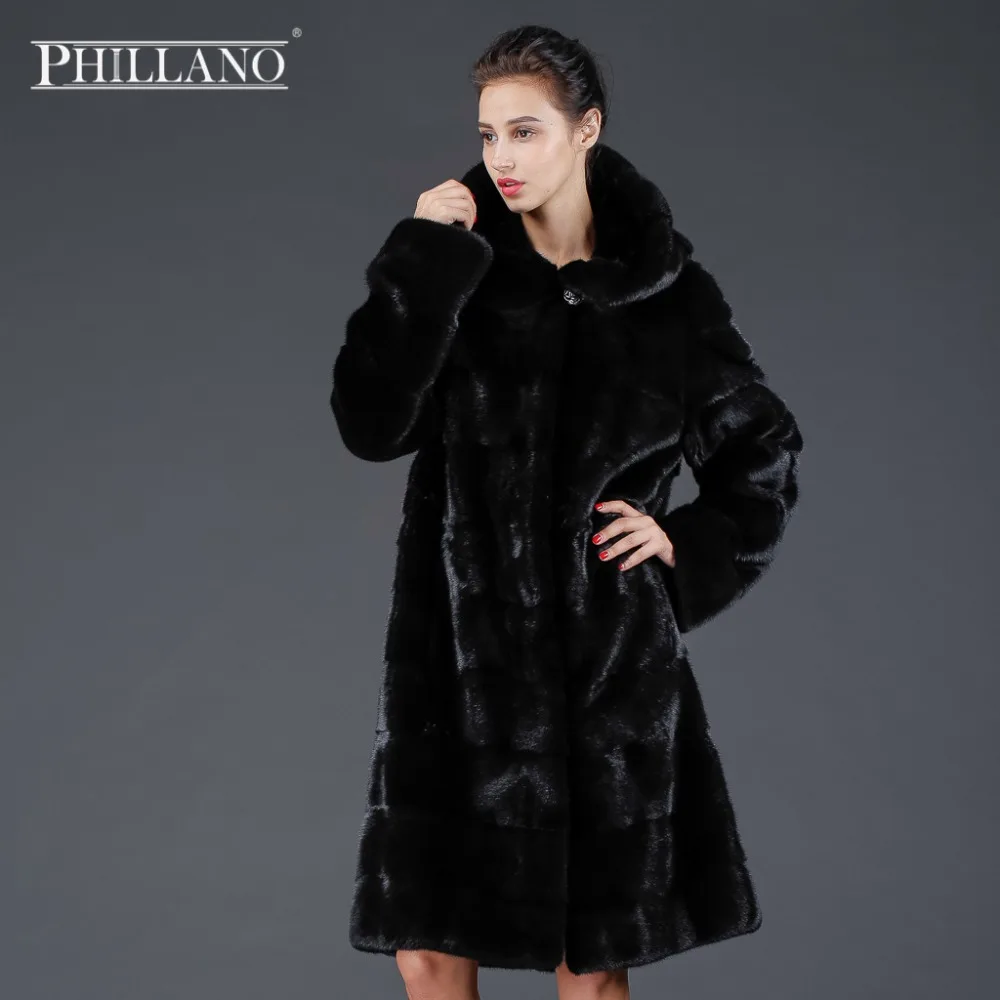 Продажа PHILLANO Шубы Из Натурального Меха Норки Скандинавия Дания Мех Зимнее Пальто