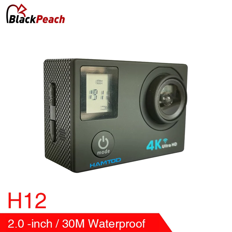 HAMTOD H12 2 0 дюймов lcd 4 k Ультра HD WiFi Экшн камера Поддержка Спортивная