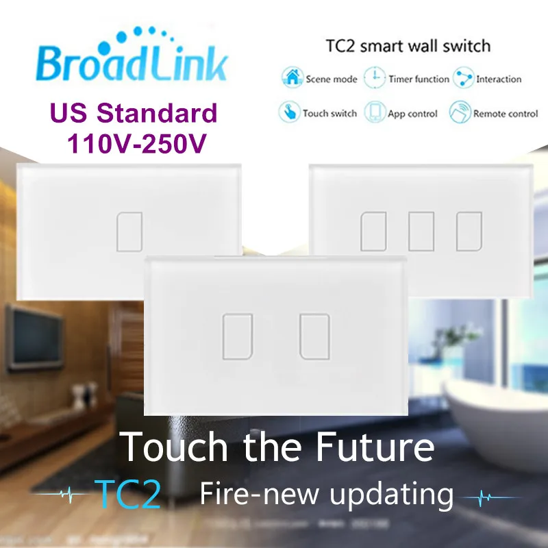 Broadlink TC2 стандарт Австралии и США 1 2 3 варианта автоматизация умного дома