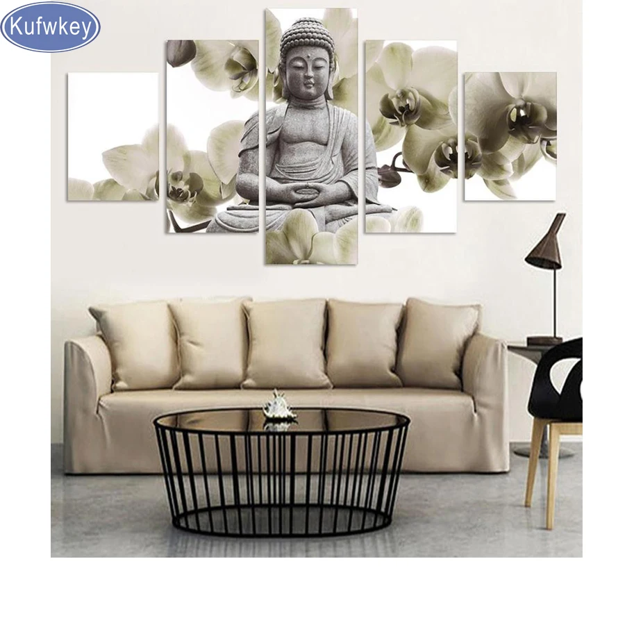 5pcs buddha orchid 5d diy diamond painting square full drill diamond embroidery mosaic modern buddha home decoration 3d painting
5pcs buddha orchid 5d diy diamond painting square full drill diamond embroidery mosaic modern buddha home decoration 3d painting