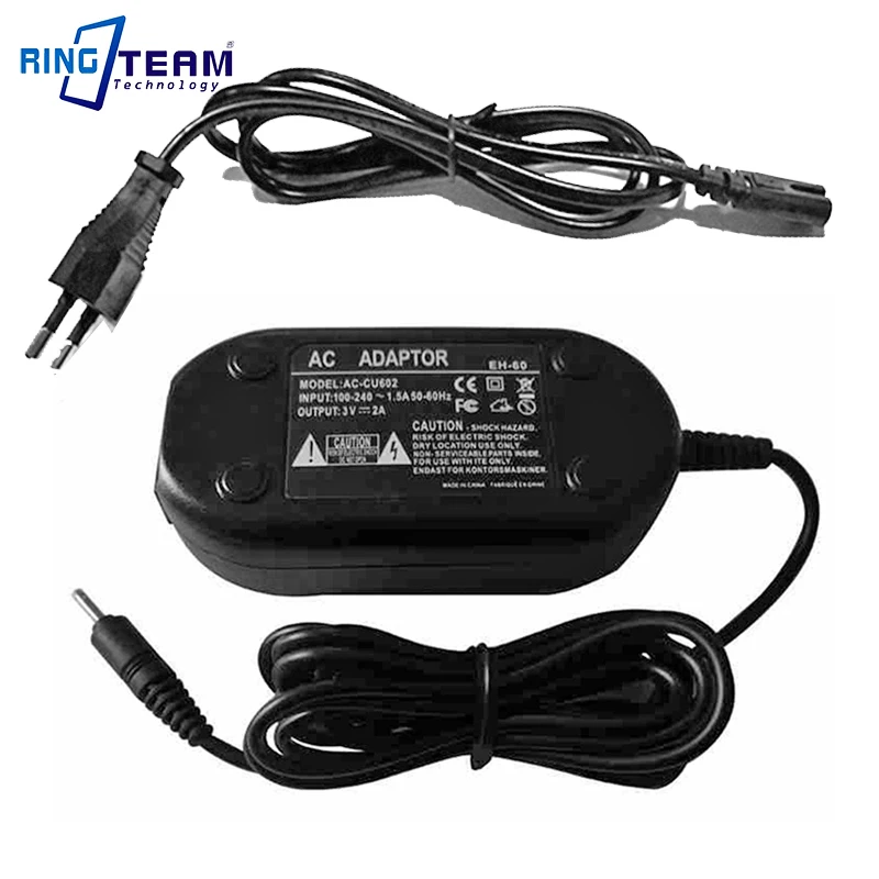Power AC Adapter Charger EH-60 EH60 for Nikon Coolpix 2500 3500 VAK126UL Digital Cameras
Power AC Adapter Charger EH-60 EH60 for Nikon Coolpix 2500 3500 VAK126UL Digital Cameras