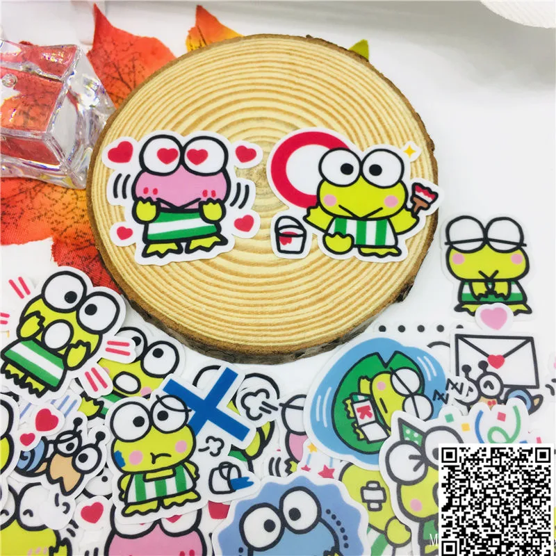 40 pcs Cute big eye frog Stickers for Car Styling Bike Motorcycle Phone book Travel Luggage kids toys Funny Sticker Bomb Decals
40 pcs Cute big eye frog Stickers for Car Styling Bike Motorcycle Phone book Travel Luggage kids toys Funny Sticker Bomb Decals