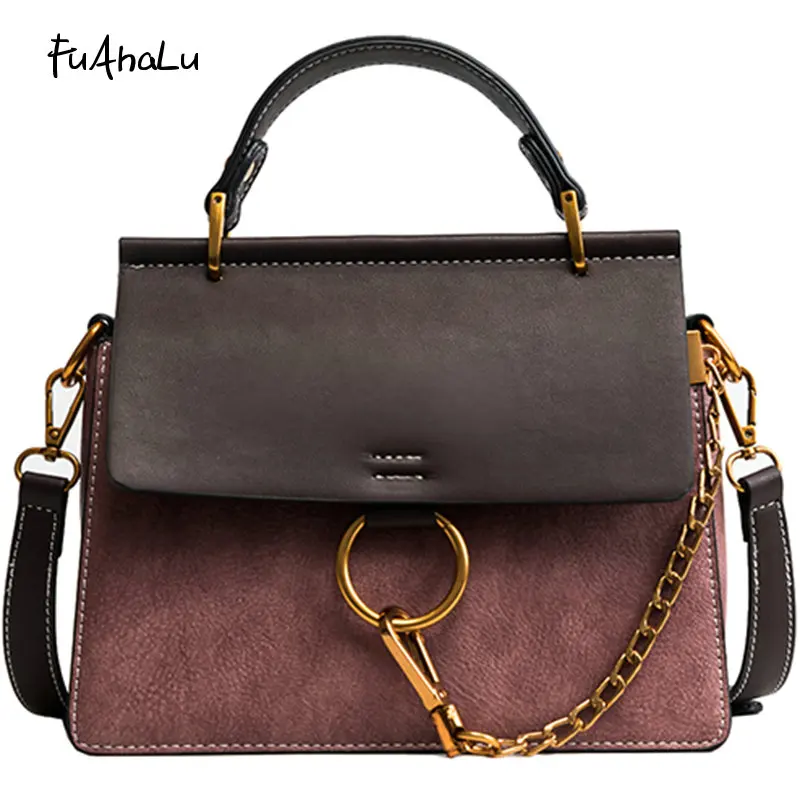 FuAHaLu New women's fashion metal ring portable shoulder bag wild chain diagonal cross square package
FuAHaLu New women's fashion metal ring portable shoulder bag wild chain diagonal cross square package