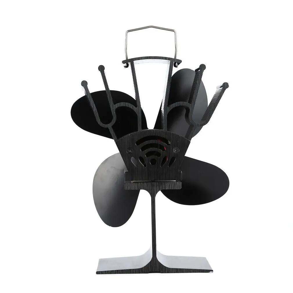 Thermal Power Fireplace Fan Heat Powered Wood Stove Fan for Wood/Log Burner /Fireplace Eco Friendly Four-leaf Fans
Thermal Power Fireplace Fan Heat Powered Wood Stove Fan for Wood/Log Burner /Fireplace Eco Friendly Four-leaf Fans