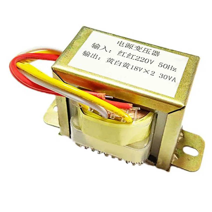 EI57 30W 220V-18V transformer input 220v 50Hz output 30VA double 18V power transformers
EI57 30W 220V-18V transformer input 220v 50Hz output 30VA double 18V power transformers