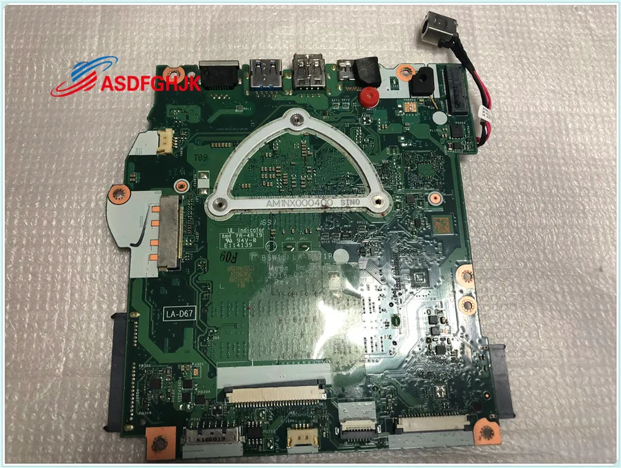 Оригинальная материнская плата B5W1S LA-D671P подходит для Acer Женский ноутбук модель