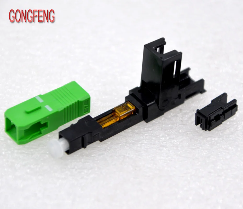 GONGFENG 100pcs New SCAPC Fiber Optic Quick Connector FTTH self propelled square Fast Connector Special Wholesale
GONGFENG 100pcs New SCAPC Fiber Optic Quick Connector FTTH self propelled square Fast Connector Special Wholesale