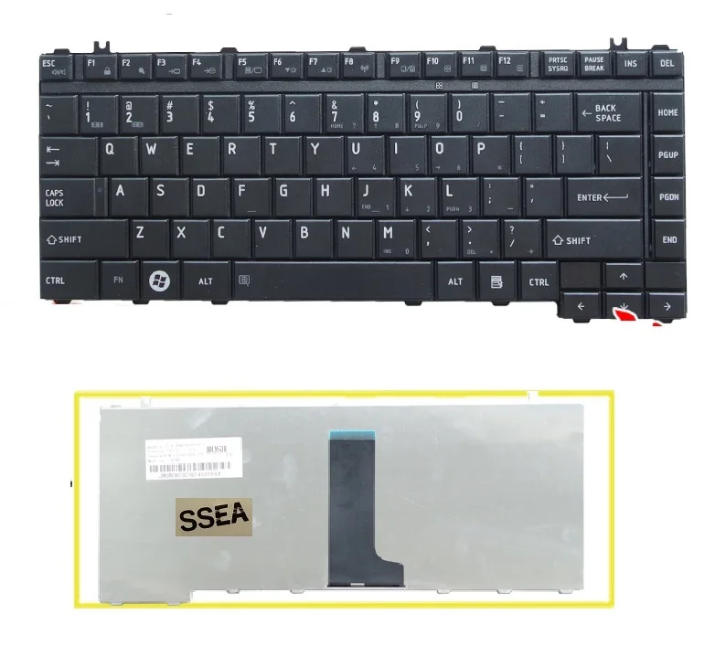 Новая клавиатура SSEA US для Toshiba Satellite L200 L201 L202 L203 L205 L210 L215 L300 L300D L305 A200 A205 A210 A215 A300 A305
Новая клавиатура SSEA US для Toshiba Satellite L200 L201 L202 L203 L205 L210 L215 L300 L300D L305 A200 A205 A210 A215 A300 A305