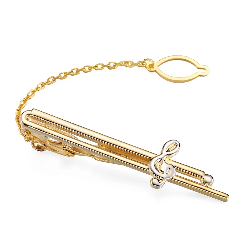 High-end brand men's tie clip style wedding shirt tie pin accessories gold music symbol tie clip classic music design style
High-end brand men's tie clip style wedding shirt tie pin accessories gold music symbol tie clip classic music design style