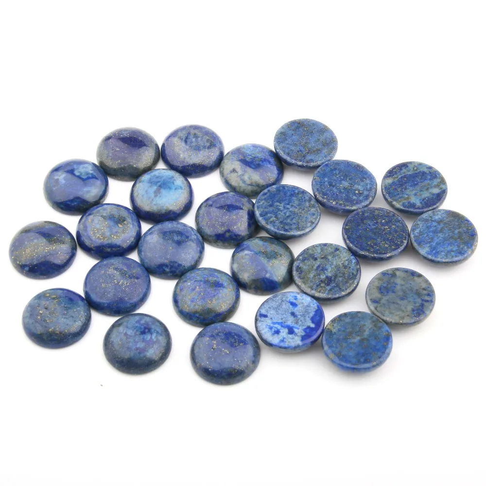 Натуральный Лазурит драгоценные камни кабошон 10 12 14 16 18 мм круглый без отверстия