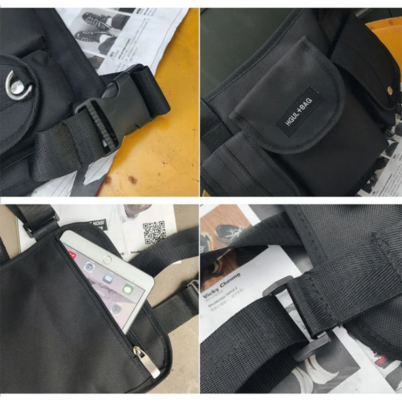 Chest Rig Waist Bag Chest Functional Cross Radio Style Shoulder Front Hunting Harness Hip Hop Pack Bags Tactical
Chest Rig Waist Bag Chest Functional Cross Radio Style Shoulder Front Hunting Harness Hip Hop Pack Bags Tactical