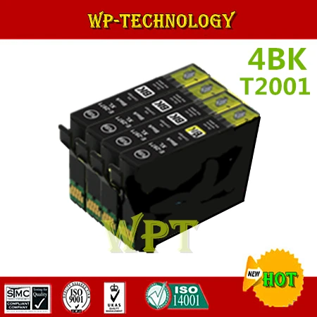 4bk совместимый картридж костюм для T2001 t2001xl, костюм для Epson xp-100 200 300 310 400 410 wf-2510 2520 2530 2540
4bk совместимый картридж костюм для T2001 t2001xl, костюм для Epson xp-100 200 300 310 400 410 wf-2510 2520 2530 2540