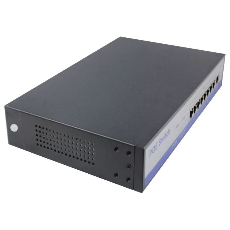 POE коммутатор HY01 на 100 Мбит/с 8 портов IEEE802.3af/at 50 В 3 А 150 Вт источник питания для HD